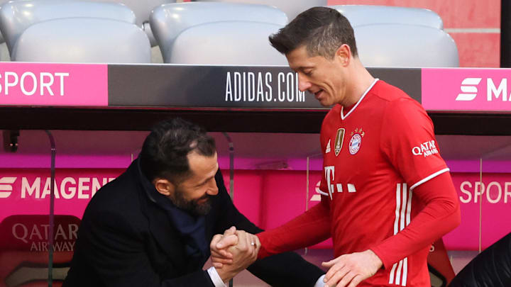 Hasan Salihamidzic und Robert Lewandowski
