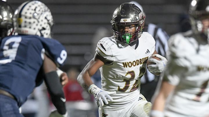 Woodruff High sophomore Aiden Gibson (32)