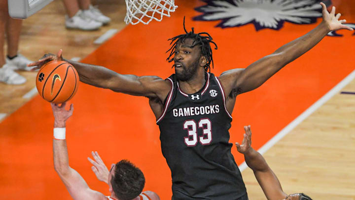 South Carolina basketball big man Josh Gray