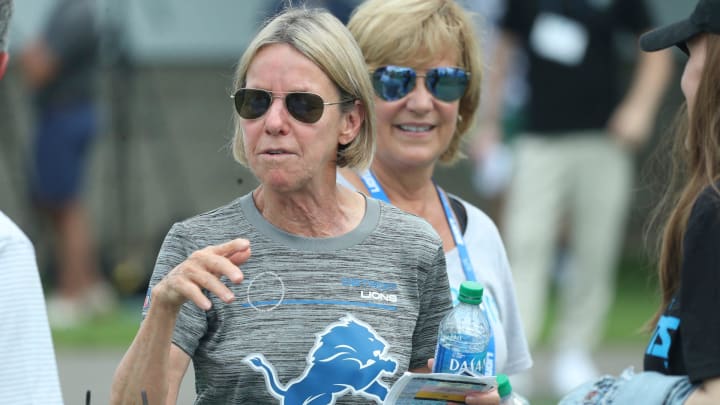 Detroit Lions owner Sheila Hamp 