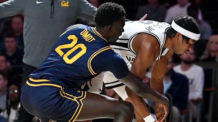 Cal forward B.J. Omot Cal forward B.J. Omot