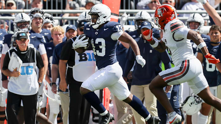 Penn State Nittany Lions running back Kaytron Allen (13)