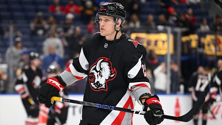 Buffalo Sabres forward Beck Malenstyn