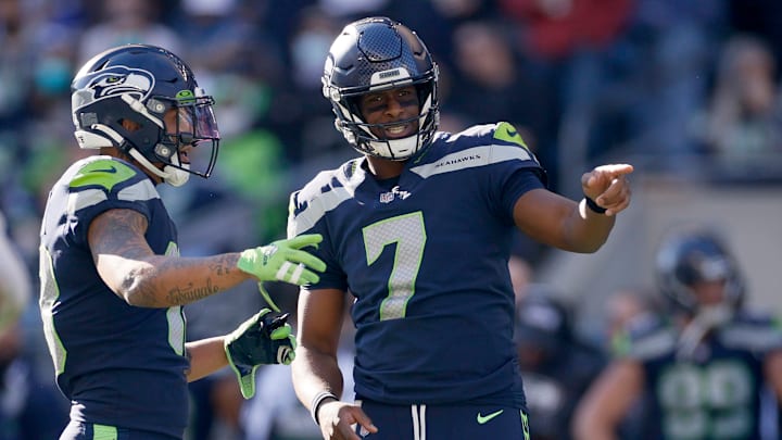 Geno Smith of the Seattle Seahawks