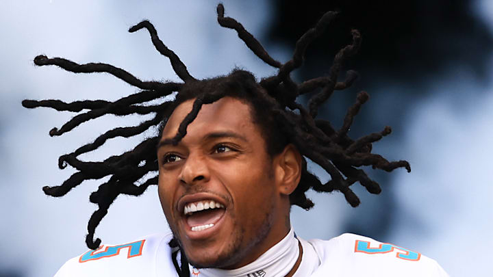 Jalen Ramsey with the Miami Dolphins