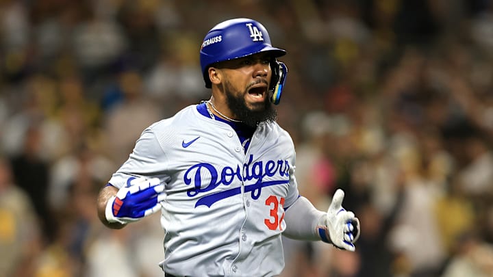 Former Toronto Blue Jays outfielder Teoscar Hernández hasn't had extension talks with the Los Angeles Dodgers