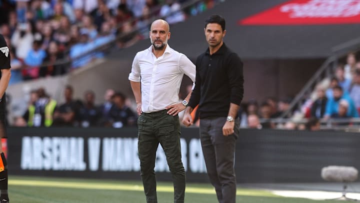 Mikel Arteta, Pep Guardiola
