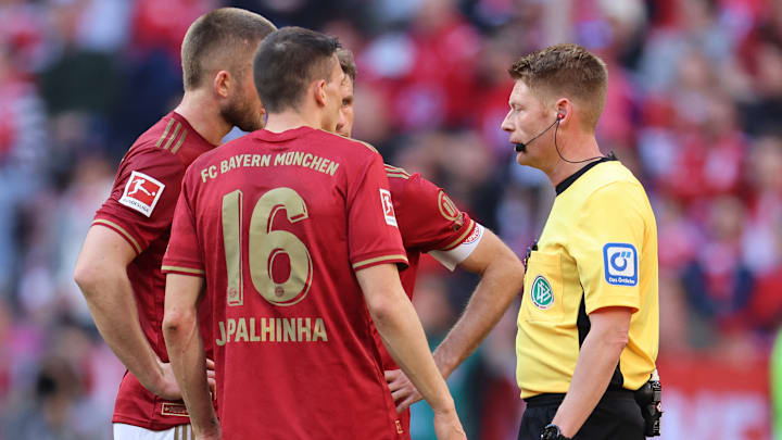 Joao Palhinha musste gegen den VfL Bochum frühzeitig vom Platz