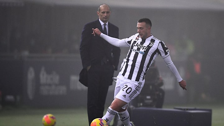 Trainer Allegri muss Juve wieder in die richtige Spur führen.