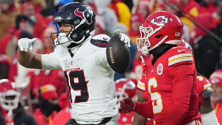 Houston Texans wide receiver Xavier Hutchinson