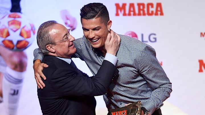 Cristiano Ronaldo Receives 'Marca Leyenda' Award
