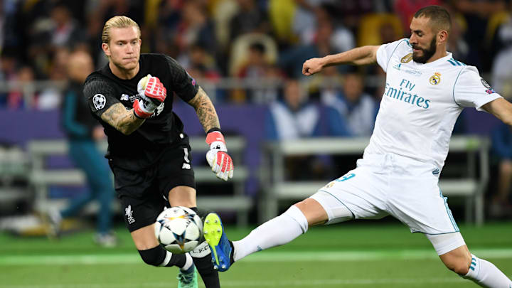 Benzema pousse Karius à la faute en finale de la Ligue des champions Benzema pousse Karius à la faute en finale de la Ligue des champions