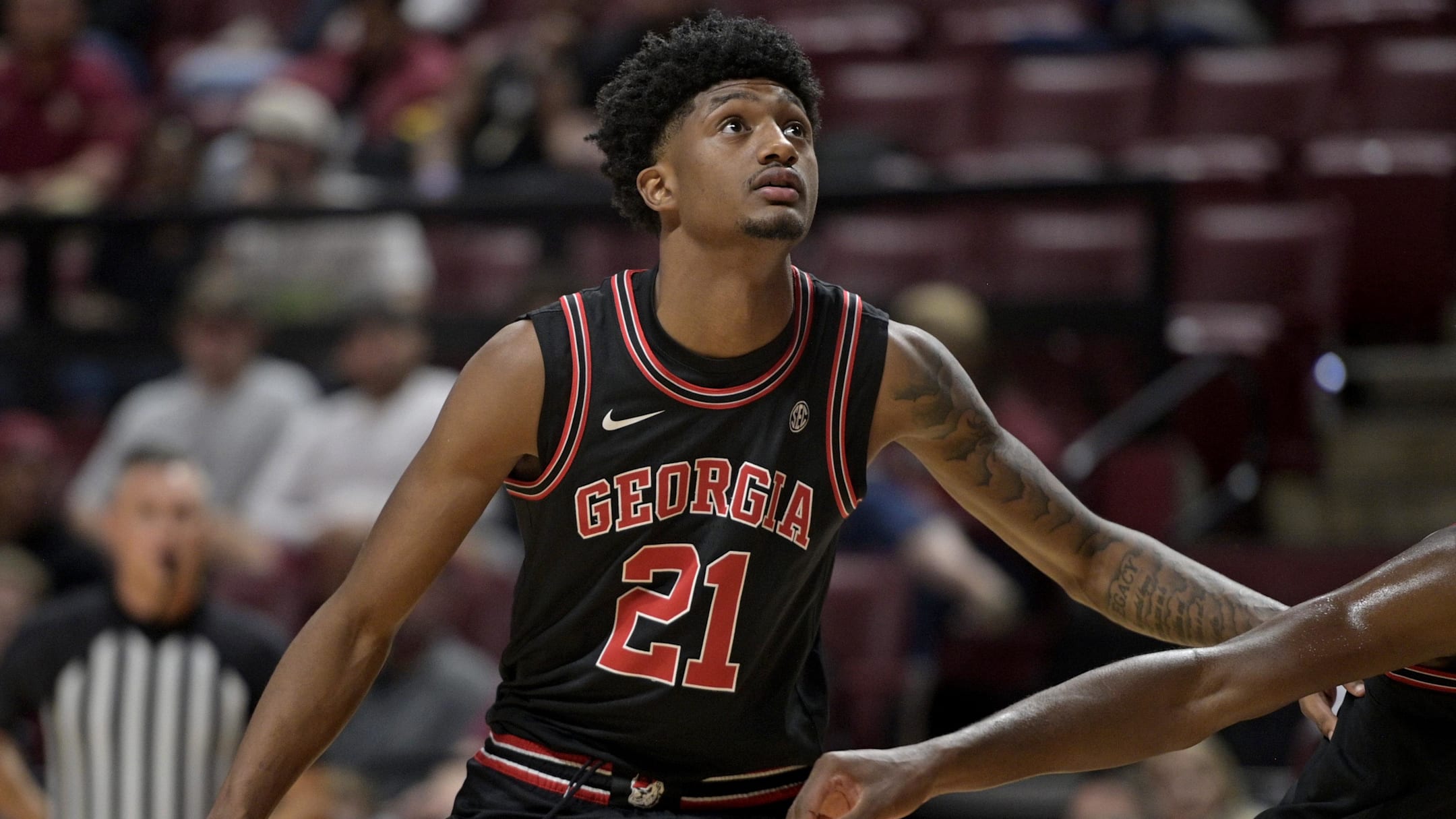 Georgia Basketball's Jake Wilkins Announces Transfer Commitment