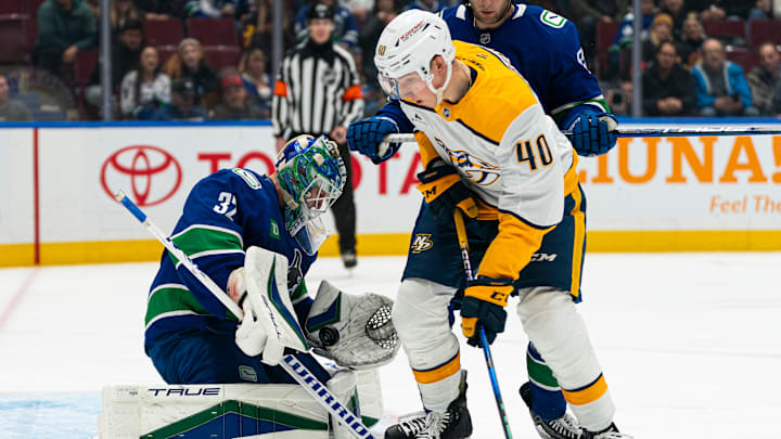 Nashville Predators v Vancouver Canucks