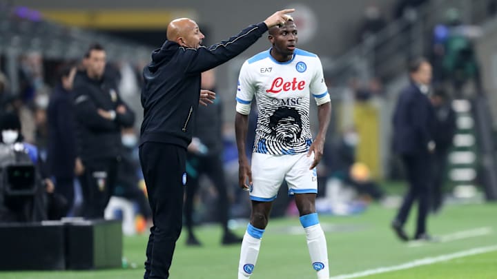 Luciano Spalletti e Osimhen