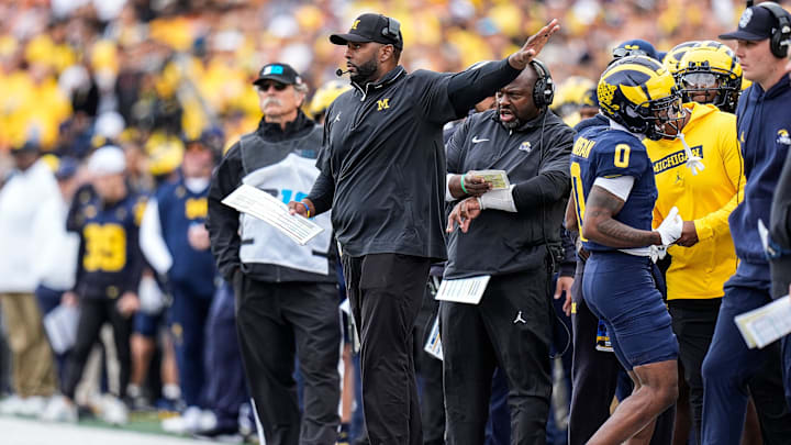  Michigan head coach Sherrone Moore