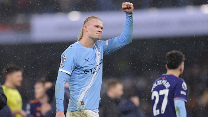 El noruego Erling Haalando no pudo marcar ante las Urracas, pero se lució con una asistencia