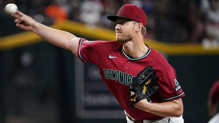 Arizona Diamondbacks right-hander Michael Soroka (34) pitches against the Washington Nationals at Chase Field in Phoenix on May 7, 2026. Arizona Diamondbacks right-hander Michael Soroka (34) pitches against the Washington Nationals at Chase Field in Phoenix on May 7, 2026.