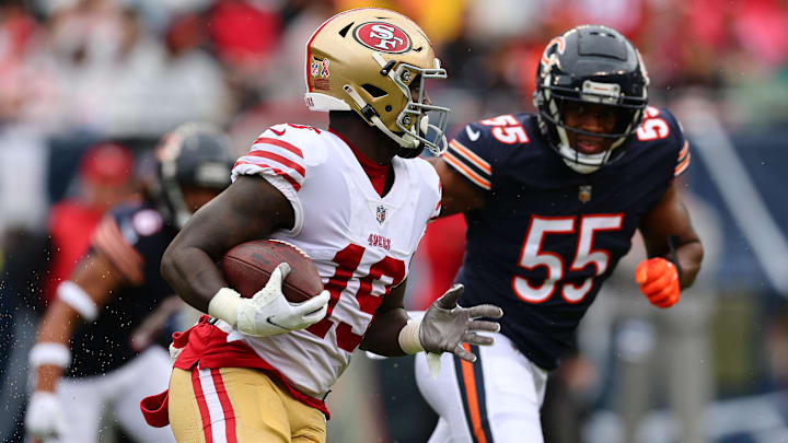 Deebo Samuel has been a problem for the Bears in the past and should be again with San Francisco's playoff hopes dwindling. Deebo Samuel has been a problem for the Bears in the past and should be again with San Francisco's playoff hopes dwindling.