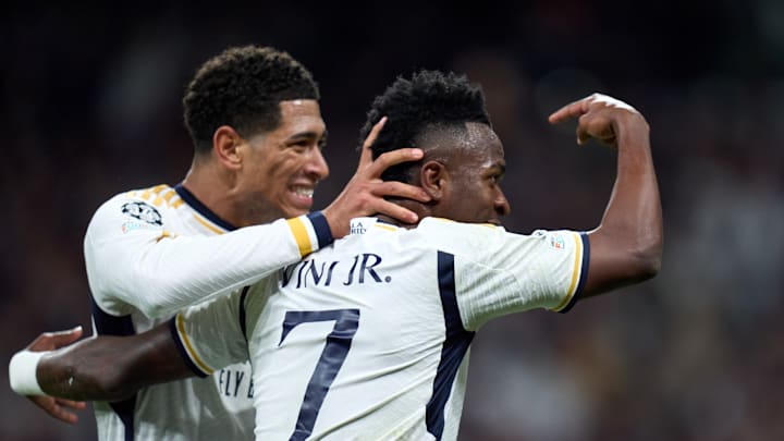 Bellingham e Vinícius Junior são parceiros de Real Madrid