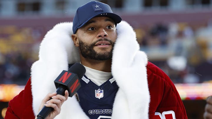 Dallas Cowboys quarterback Dak Prescott.