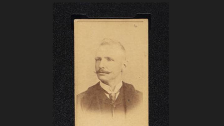 1887-90 N172 Old Judge - Cap Anson - SGC 3 (VG) - "Street Clothes"