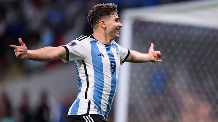 Julian Alvarez a fait le break pour l'Argentine Julian Alvarez a fait le break pour l'Argentine