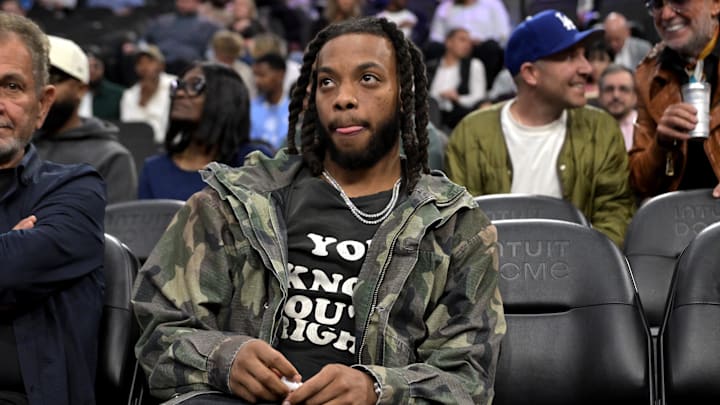 Feb 4, 2026; Inglewood, California, USA; Los Angeles Clippers Darius Garland watches the game against the Cleveland Cavaliers in the second half at Intuit Dome. Mandatory Credit: Jayne Kamin-Oncea-Imagn Images Feb 4, 2026; Inglewood, California, USA; Los Angeles Clippers Darius Garland watches the game against the Cleveland Cavaliers in the second half at Intuit Dome. Mandatory Credit: Jayne Kamin-Oncea-Imagn Images