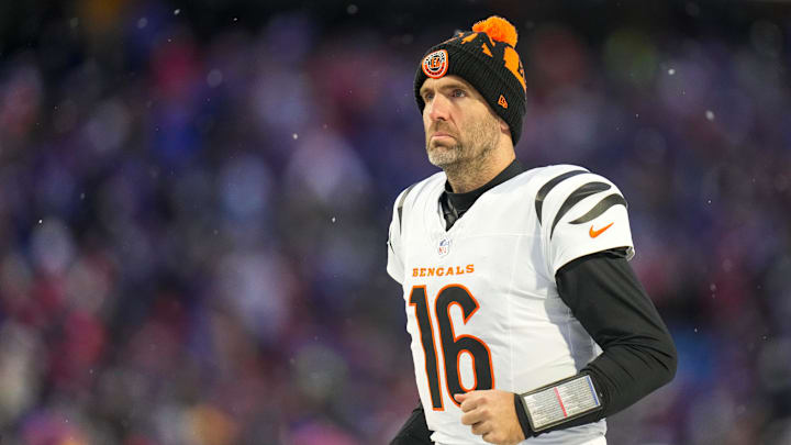 Flacco spent half of the 2025 season in Cincinnati after beginning his year in Cleveland.