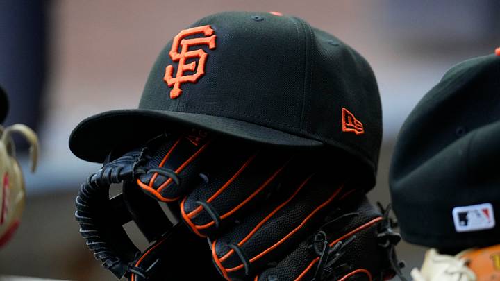 Jun 1, 2026; Milwaukee, Wisconsin, USA; San Francisco Giants hat and glove on the ledge of the dugout against the Milwaukee Brewers in the first inning at American Family Field. Mandatory Credit: Michael McLoone-Imagn Images Jun 1, 2026; Milwaukee, Wisconsin, USA; San Francisco Giants hat and glove on the ledge of the dugout against the Milwaukee Brewers in the first inning at American Family Field. Mandatory Credit: Michael McLoone-Imagn Images