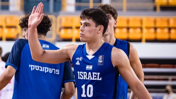 Israel guard Omer Mayer at FIBA U20 EuroBasket