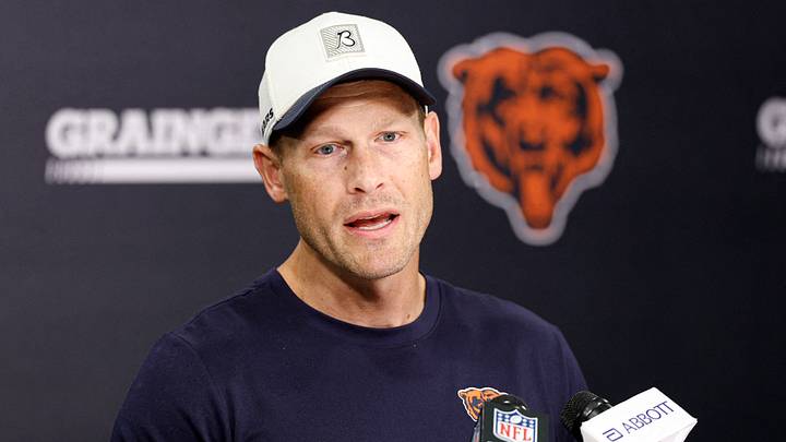Chicago Bears head coach Ben Johnson Chicago Bears head coach Ben Johnson