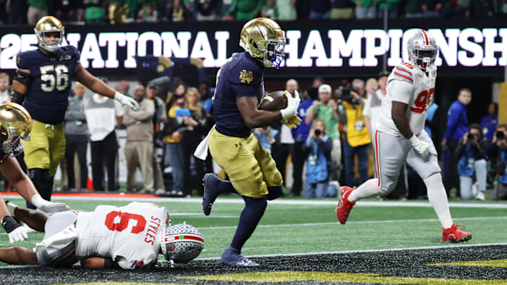 2025 CFP National Championship Presented by AT&T- Ohio State v Notre Dame