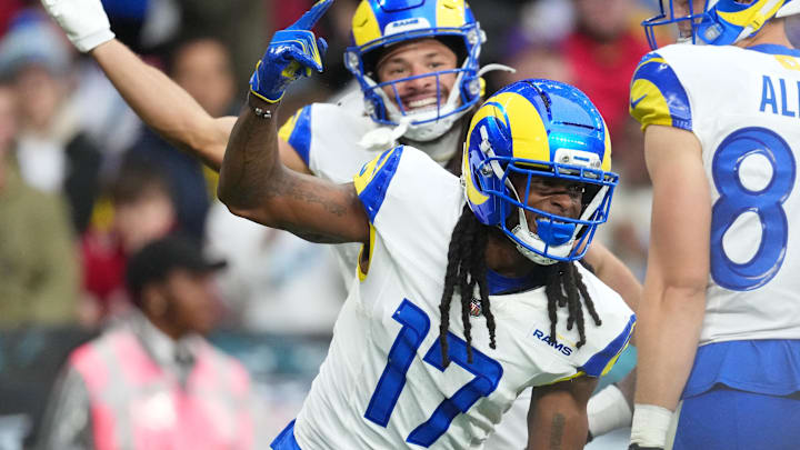 Los Angeles Rams wide receiver Davante Adams is a great prop target in Week 12.