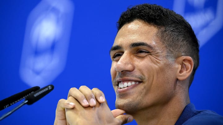 Raphaël Varane était en conférence de presse ce dimanche.