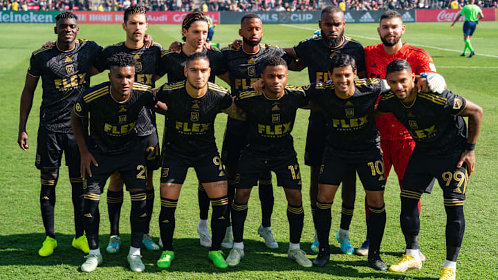 El once titular de Los Ángeles FC frente al Philadelphia Union para la final de la MLS Cup 2023. El once titular de Los Ángeles FC frente al Philadelphia Union para la final de la MLS Cup 2023.