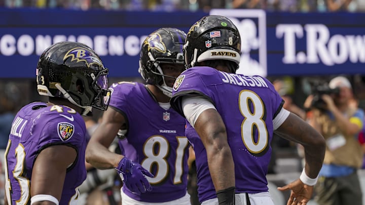 The Ravens are favored in Week 3. 