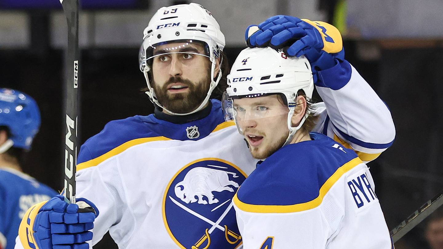 Tage Thompson unpacks how Sabres can succeed without Alex Tuch, Bowen Byram