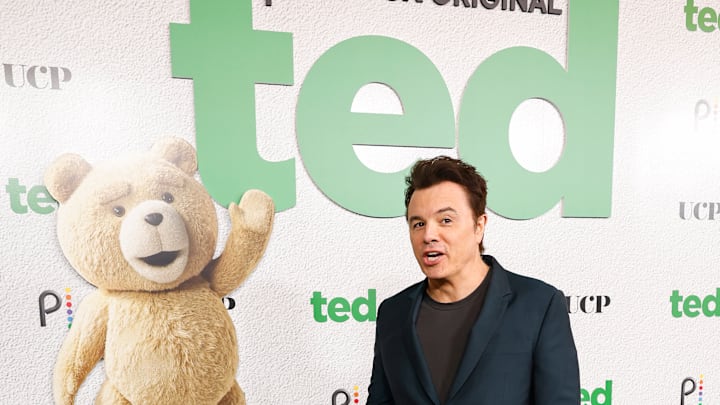 Seth MacFarlane at Premiere Of Peacock's "Ted" 