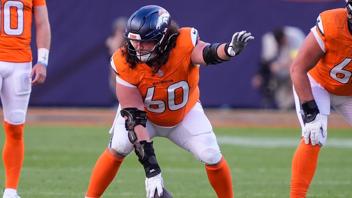 Broncos Designate C Luke Wattenberg to Return From IR Ahead of Patriots Game