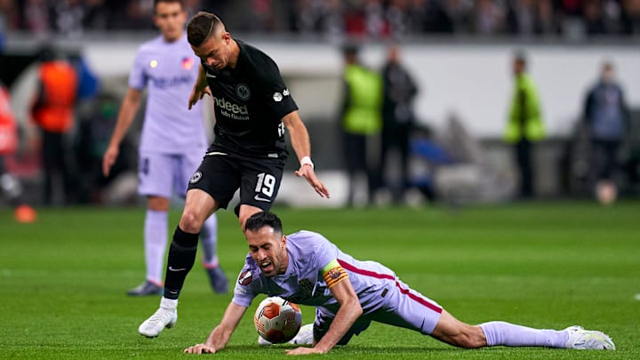 Le Barça a été tenu en respect par une valeureuse équipe de Francfort