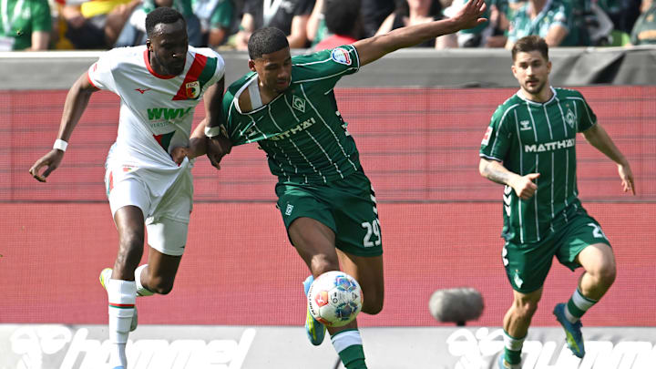 Salim Musah hat die Augsburger Abwehr auf Trab gehalten