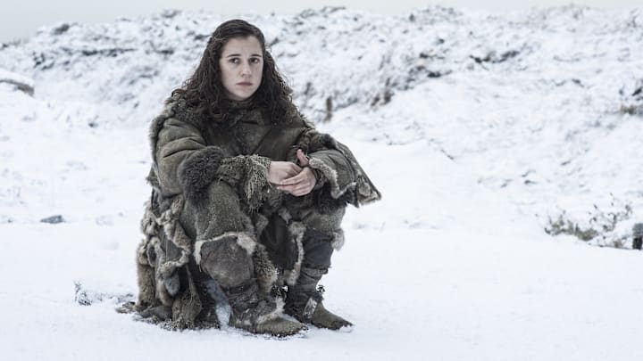 Ellie Kendrick (Meera Reed) in Game of Thrones season 6 Episode 2, "Home"