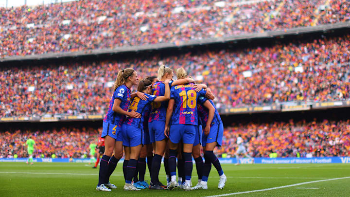 Barcelona ran riot at Camp Nou