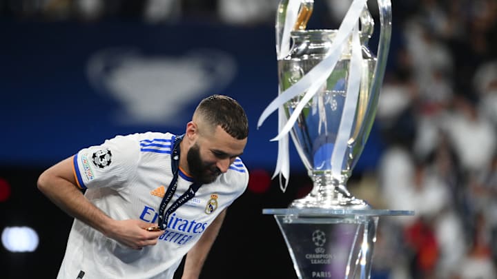 Karim Benzema se encuentra entre los primeros en títulos oficiales con el Real Madrid