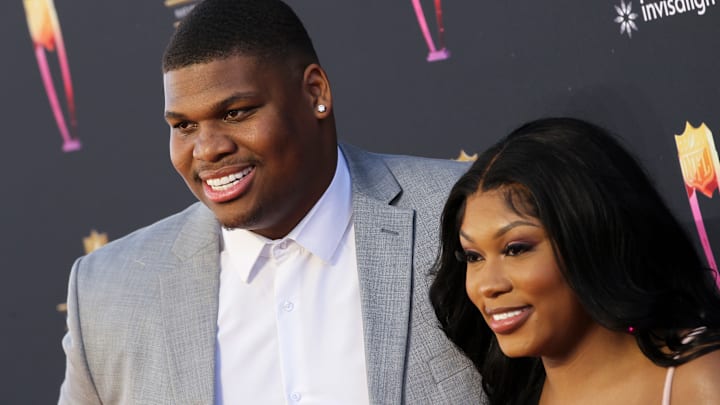 Quinnen Williams and Maranda Williams