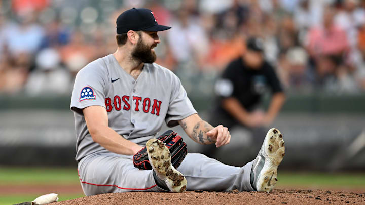 Boston Red Sox starting pitcher Lucas Giolito.