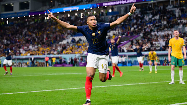 Mbappé chegou a 5 gols em duas edições de Copa do Mundo