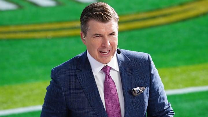 Jan 1, 2025; Pasadena, California, USA; Rece Davis on the ESPN Gameday set at Rose Bowl Stadium. Mandatory Credit: Kirby Lee-Imagn Images Jan 1, 2025; Pasadena, California, USA; Rece Davis on the ESPN Gameday set at Rose Bowl Stadium. Mandatory Credit: Kirby Lee-Imagn Images