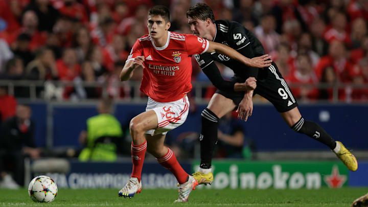 Benfica's Antonio Silva outshone Juve's Dusan Vlahovic in the Champions League